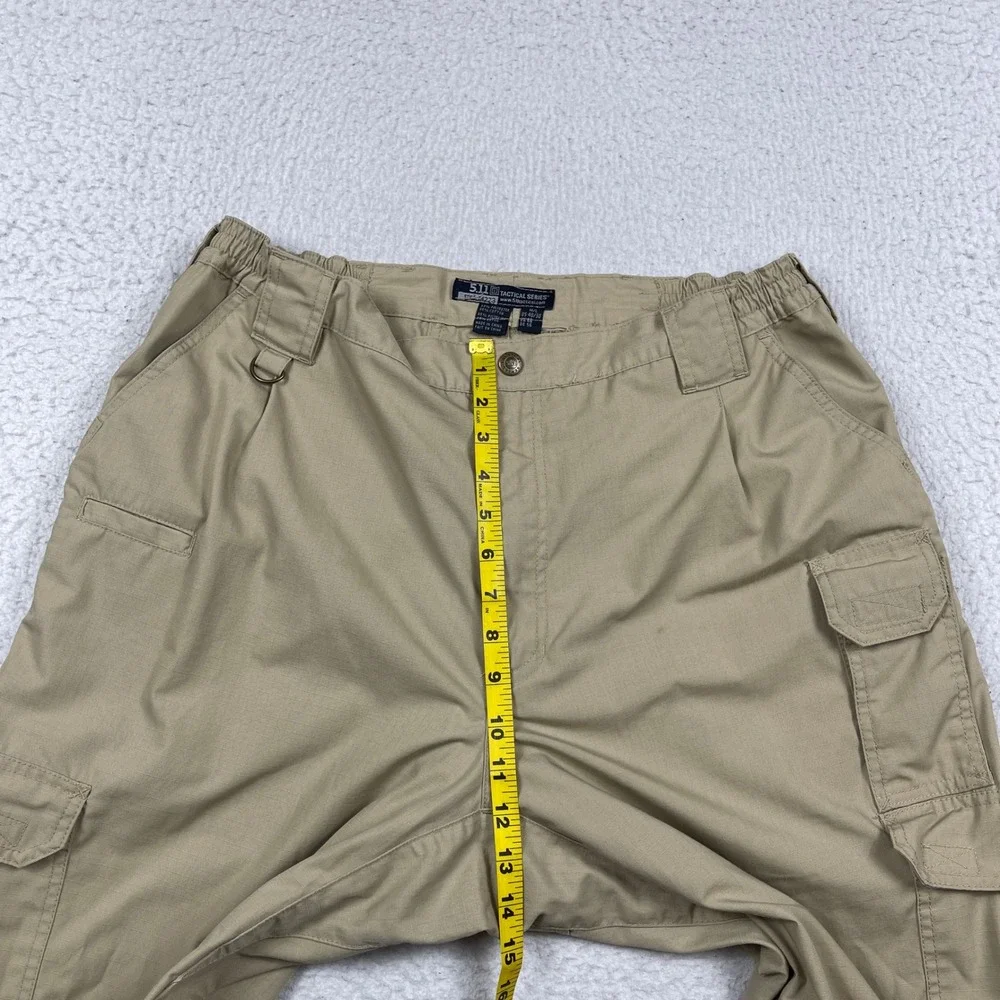 5.11 Taclight Pro Cargo Pants Mens 40x30 (Fit 34x29) Khaki Ripstop 74273 Utility